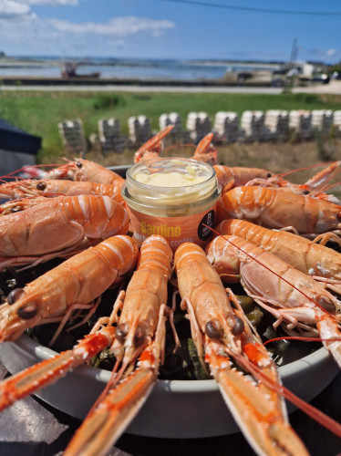 Langoustines vivantes - cuites par nos soins