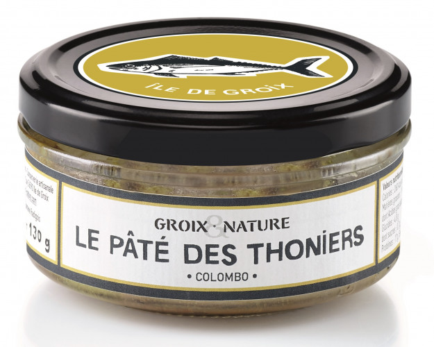 Pâté des Thoniers au Colombo – Évasion Culinaire aux Épices Exotiques - Groix et Nature 130g