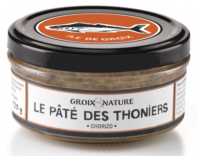 Pâté des Thoniers au Chorizo – Fusion Terre & Mer - Groix et Nature - 130g