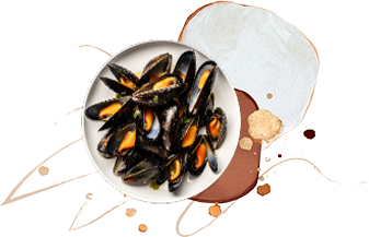 Image d'une assiette de moules